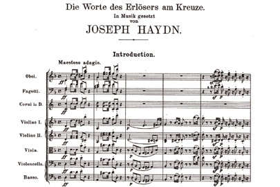 HAYDNEN “GURUTZEKO KRISTOREN AZKEN ZAZPI HITZAK” EUSKADIKO ORKESTRAREN ABONU-DENBORALDIKO PROGRAMA SINFONIKO-KORAL BERRI BATEAN