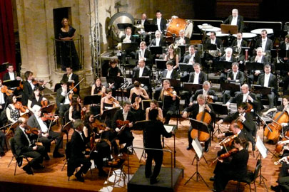 Orkestra Cáceres-eko San Francisco Kulturgunean aritu zen