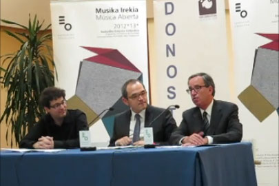 Euskadiko Orkestra IMFAR 2013 kongrasuaren harrera kontzertuan
