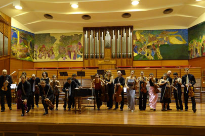 Kontzertu sinfonikoak, abesbatzarako musika, ganberakoa, nazioarteko bakarlarien errezitalak eta dantza emanaldiak 7€-tan