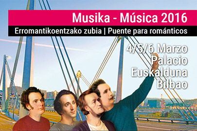 Euskadiko Orkestra bitan ariko da Musika-Música 2016 jaialdian