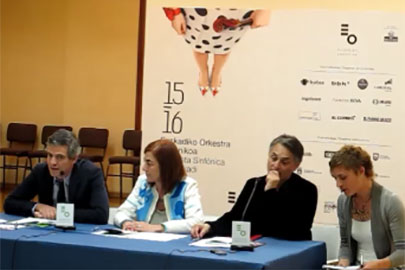 Euskadiko Orkestraren 2015/2016 Denboraldia: kontzertu gehiago, presenteago, indartsuago, sendoago eta konektatuago