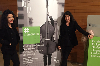Katia eta Marielle Labèque, ziur asko munduko piano-bikote entzutetsuena, Euskadiko Orkestra Sinfonikoarekin ariko dira Jun Märklek zuzenduta