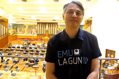 EMUSIK 2016 jaialdirako kantuen errepertorioa osatu da Emulagun erakundeei esker, horien artean Euskadiko Orkestra