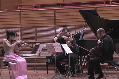 Schumann eta Beethovenek pianodun kuartetoa hizpide, Miramongo Matinéetan