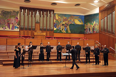 KEA Ahots Taldeak erlijio musika garaikidea interpretatuko du Miramongo Matinéetan