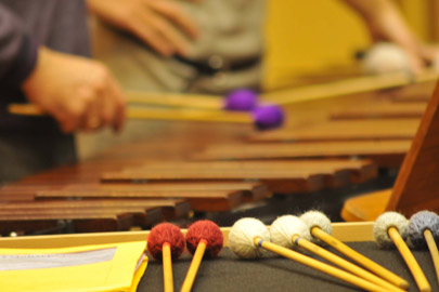 Hogeita hamar perkusio instrumentu baino gehiago larunbatean Miramongo Matinéen eszenatokian