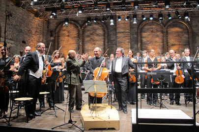 BERRELKARTZEAK LA BIENNALE-N. Euskadiko Orkestraren lehenbiziko kontzertua Venezian