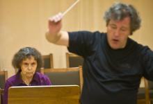 Sofia Gubaidulina eta José Ramón Encinar