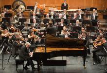 Joaquín Achúcarro et l'Orchestre Symphonique d'Euskadi 