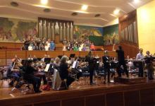 La Orquesta de Euskadi ensayando la Misa de la Coronación, de Mozart