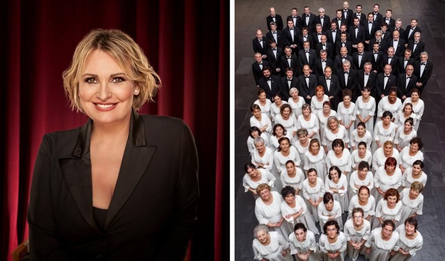 Ainhoa Arteta eta Iruñeko Orfeoia izango ditu protagonista Euskadiko Orkestraren kontzertu-programa berriak