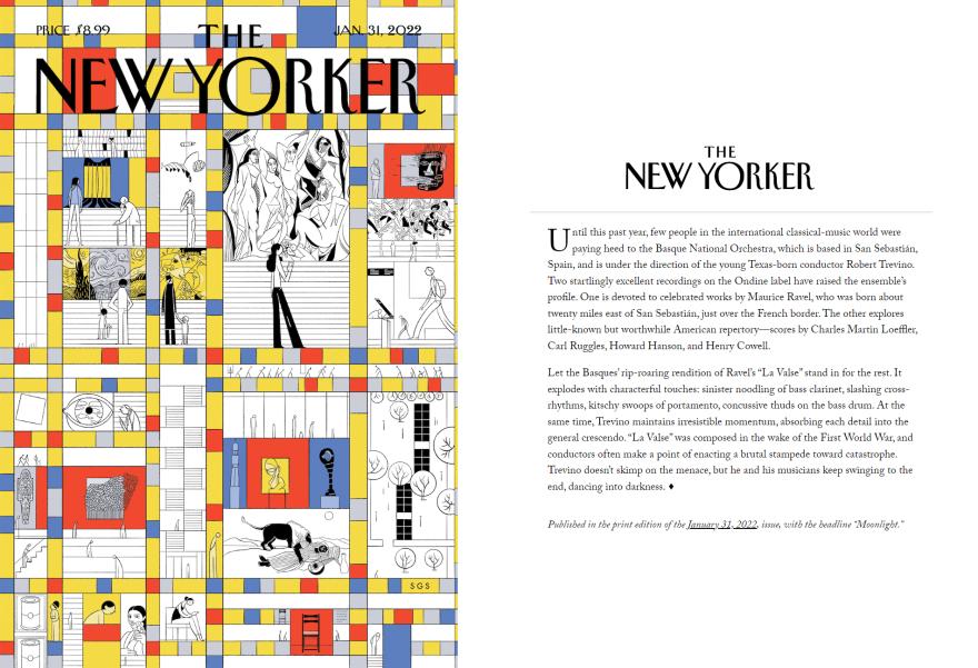 Euskadiko Orkestraren aipamena egin dute ‘The New Yorker’-en orrialdeetan