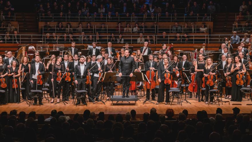 Narodowe Forum Muzykiko kontzertuaren amaiera (Wroclaw, 2023-3-29). Argazkia: Karol Sokolowski